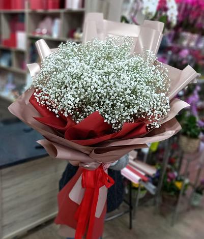Букет цветов из: Гипсофила в Молодежном
