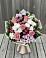 Букет цветов из: Альстромерии, Гвоздики, Розы и Хризантемы в Молодежном