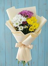 Букет цветов из:  Хризантемы в Молодежном