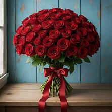 Букет Красные розы Блэк Меджик в Молодежном