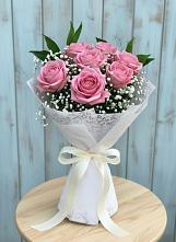 Букет цветов из:  Розы в Молодежном