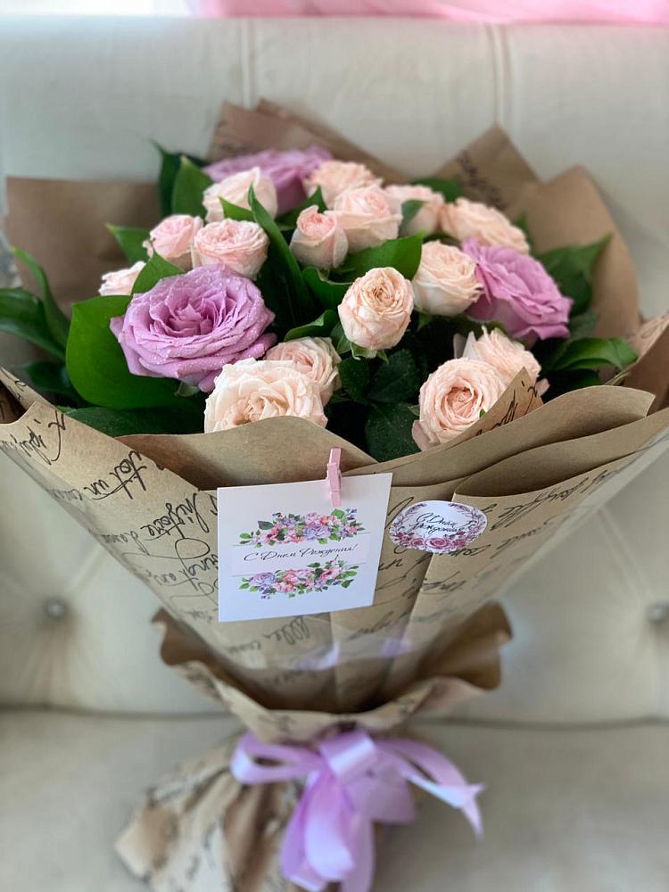 Букет цветов из: Розы в Молодежном