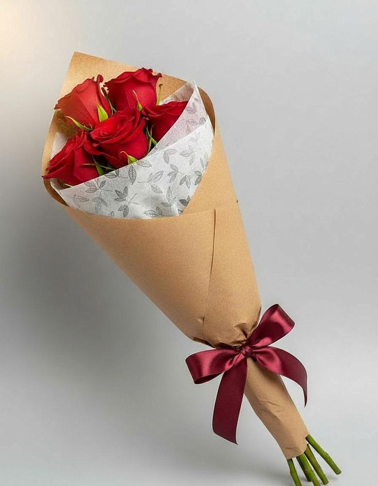 Букет цветов из: Розы в Молодежном