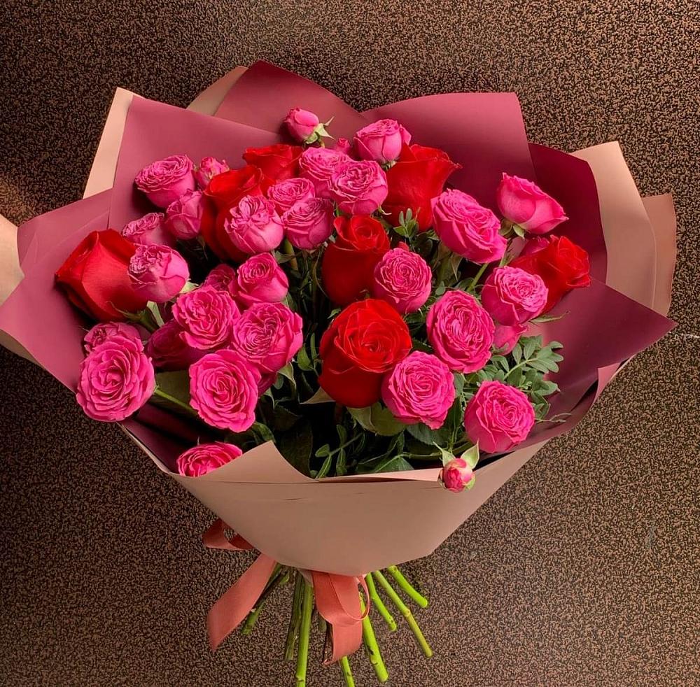 Букет В объятьях нежности в Молодежном