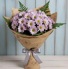 Букет цветов из:  Хризантемы в Молодежном
