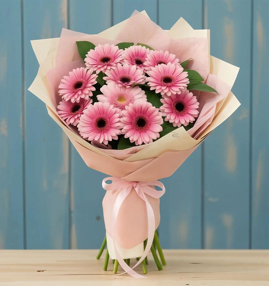 Букет цветов из: Герберы в Молодежном