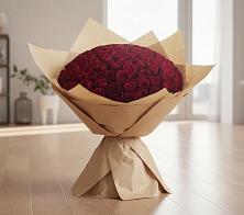 Букет 101 Красная роза в Молодежном