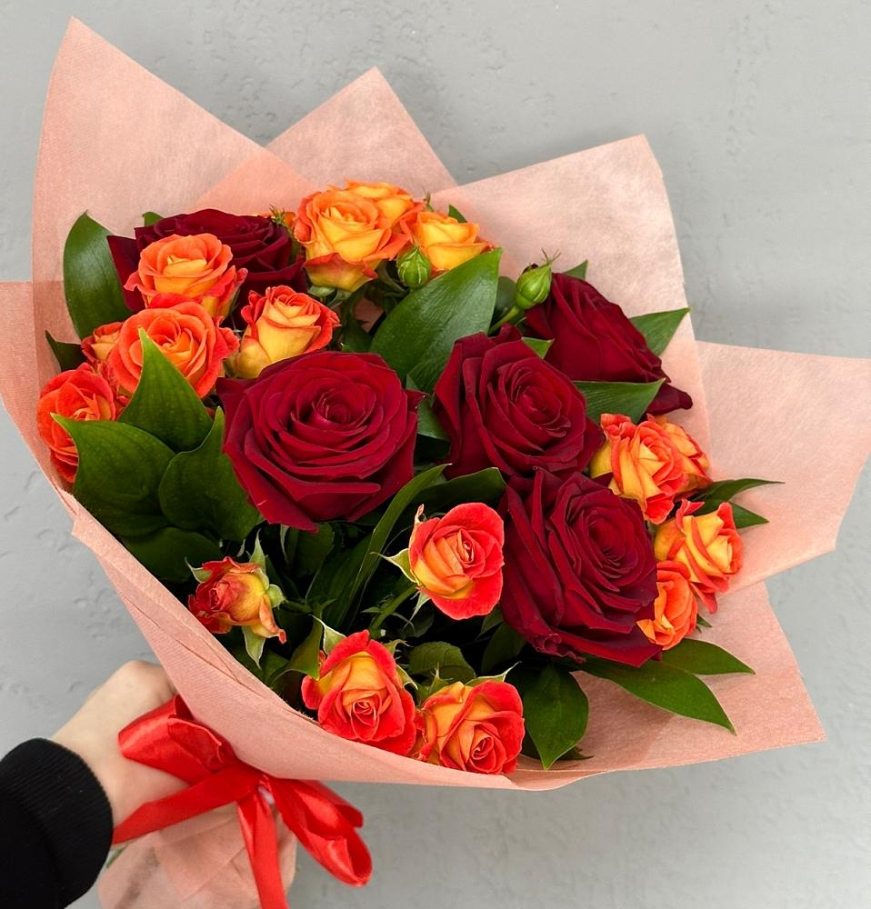 Букет Любовь и восторг в Молодежном