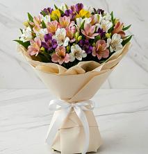 Букет цветов из:  Альстромерии в Молодежном