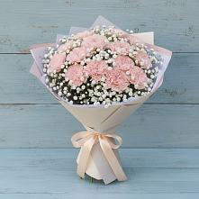 Букет цветов из:  Гвоздики в Молодежном