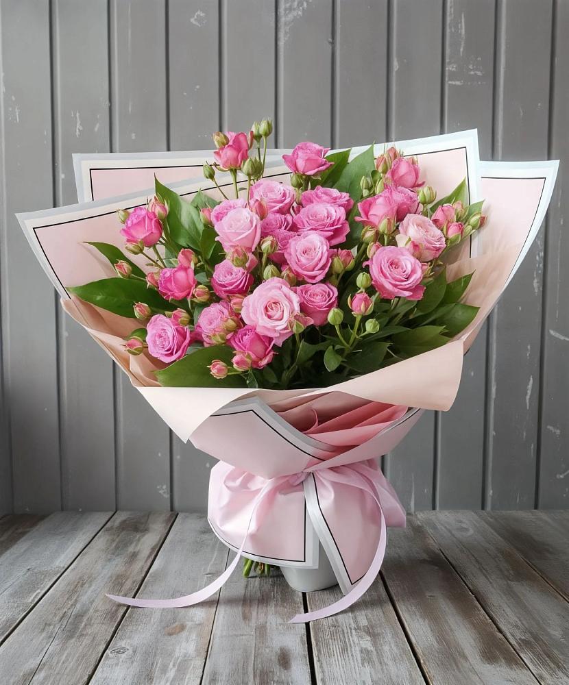 Букет Розовый кустик в Молодежном