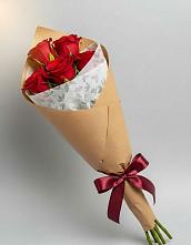 Букет цветов из:  Розы в Молодежном
