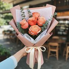 Букет цветов из:  Розы в Молодежном