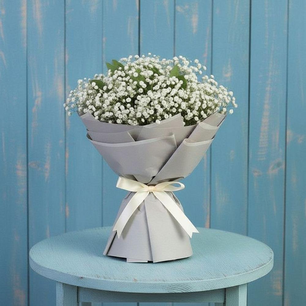 Букет цветов из: Гипсофила в Молодежном