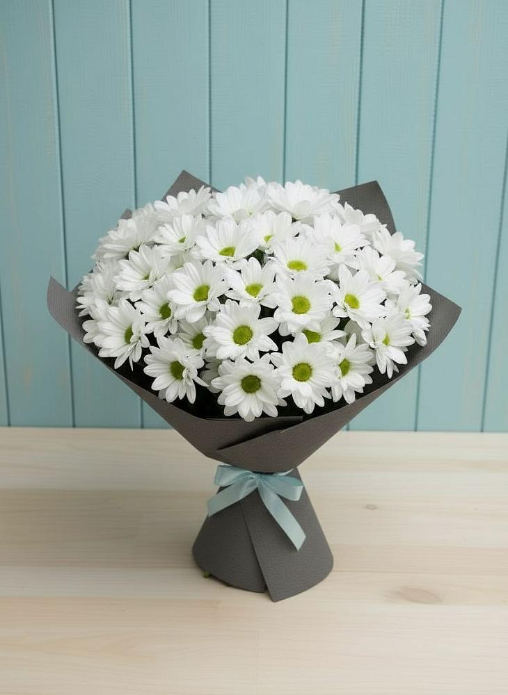 Букет цветов из: Хризантемы в Молодежном