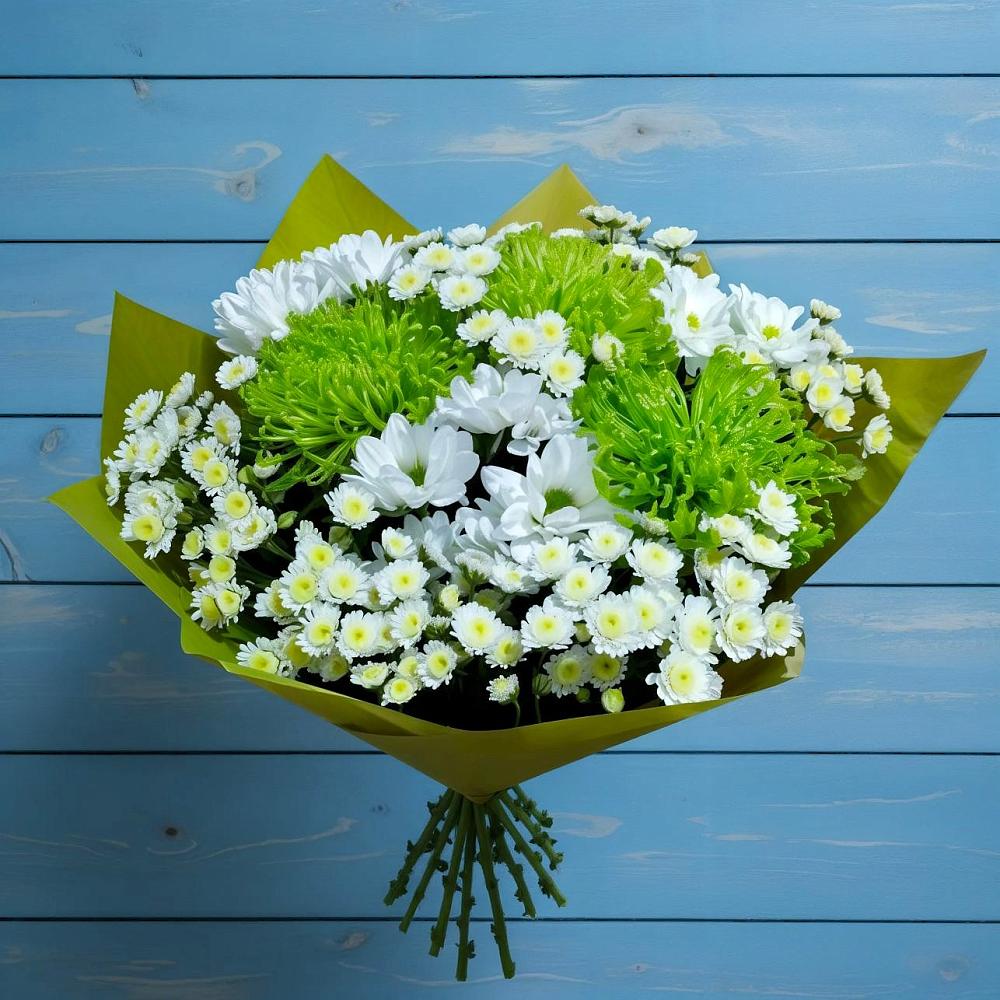 Букет цветов из: Хризантемы в Молодежном