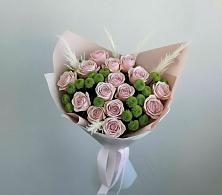 Букет цветов из:  Розы и Хризантемы в Молодежном
