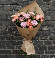Букет цветов из:  Розы в Молодежном