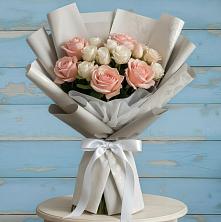 Букет цветов из:  Розы в Молодежном