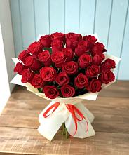 Букет 29 Красных роз в Молодежном
