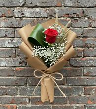 Букет цветов из:  Розы в Молодежном