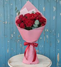 Букет цветов из:  Розы в Молодежном
