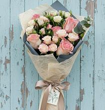 Букет цветов из:  Розы в Молодежном