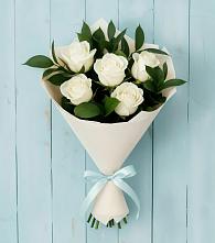 Букет цветов из:  Розы в Молодежном