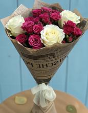 Букет цветов из:  Розы в Молодежном