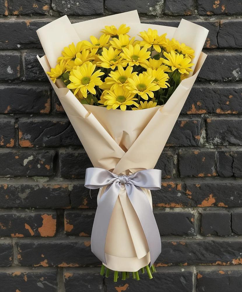Букет цветов из: Хризантемы в Молодежном