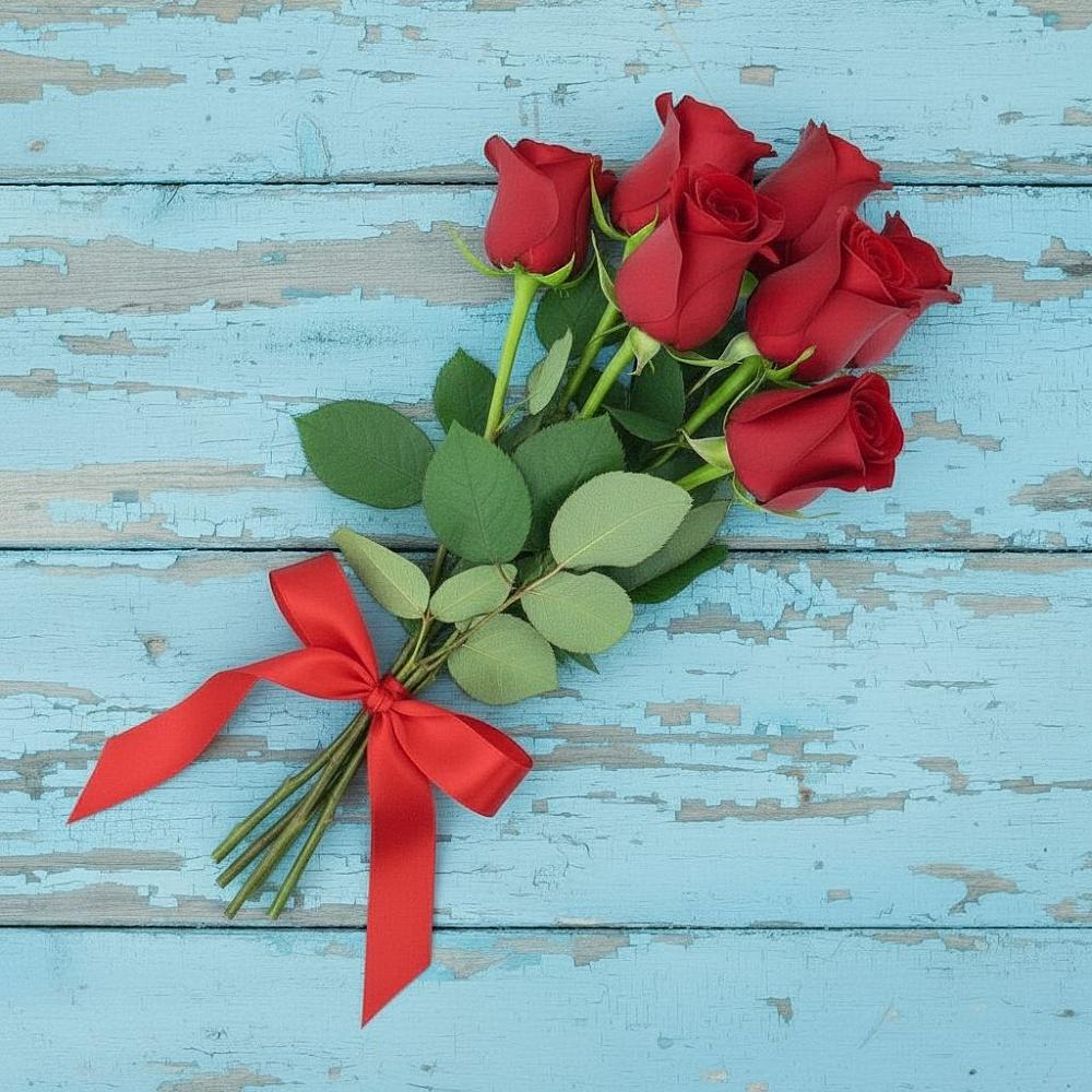 Букет Красные розы в Молодежном