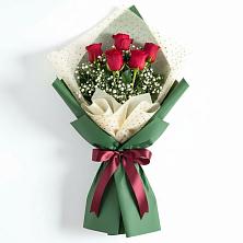 Букет цветов из:  Розы в Молодежном