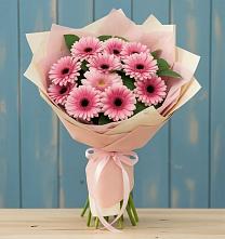 Букет цветов из:  Герберы в Молодежном