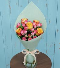 Букет цветов из:  Розы в Молодежном