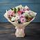 Букет цветов из: Хризантемы, Альстромерии и Розы в Молодежном
